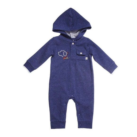 HUGE Bundle - Boys 6-9M - Onesies, Footed Pajamas, and Rompers - Picture 9 of 9